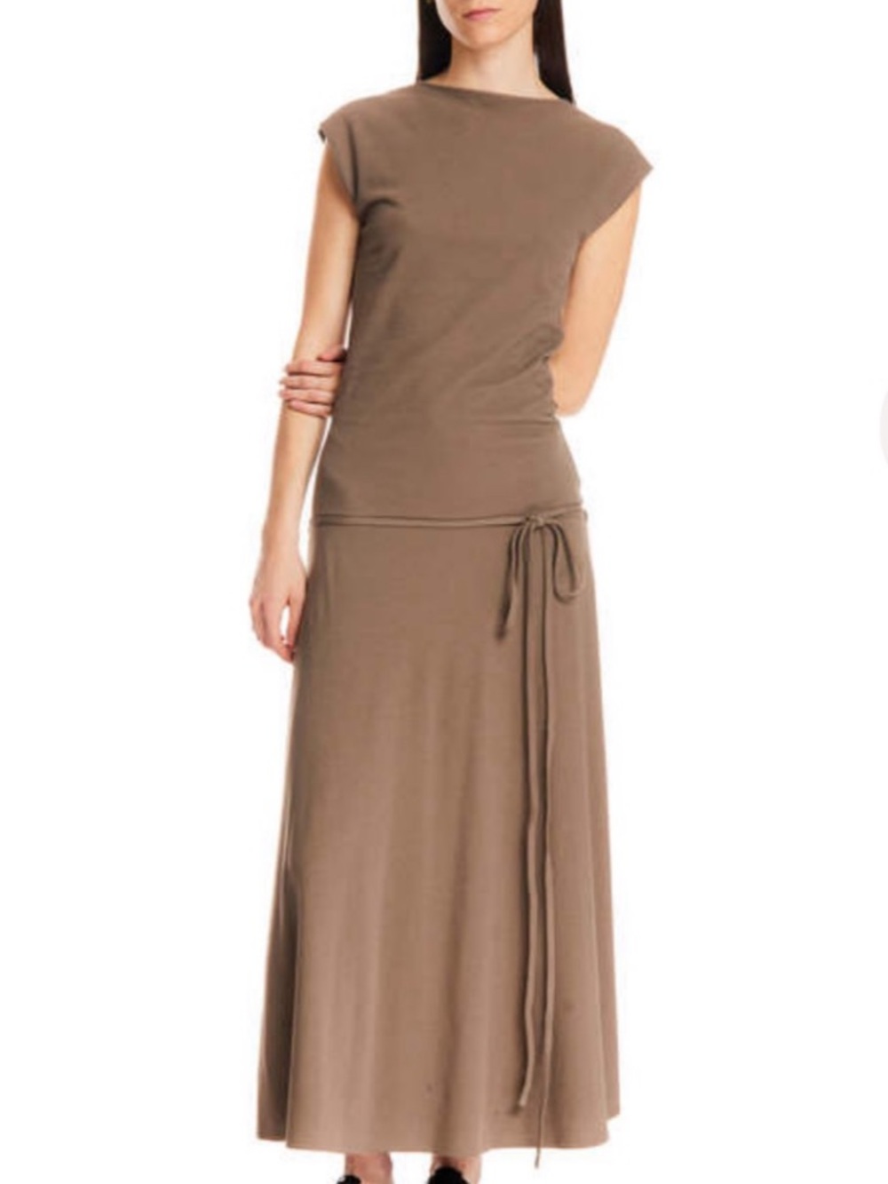 Lemaire Sleeveless Dress in Taupe sz Small